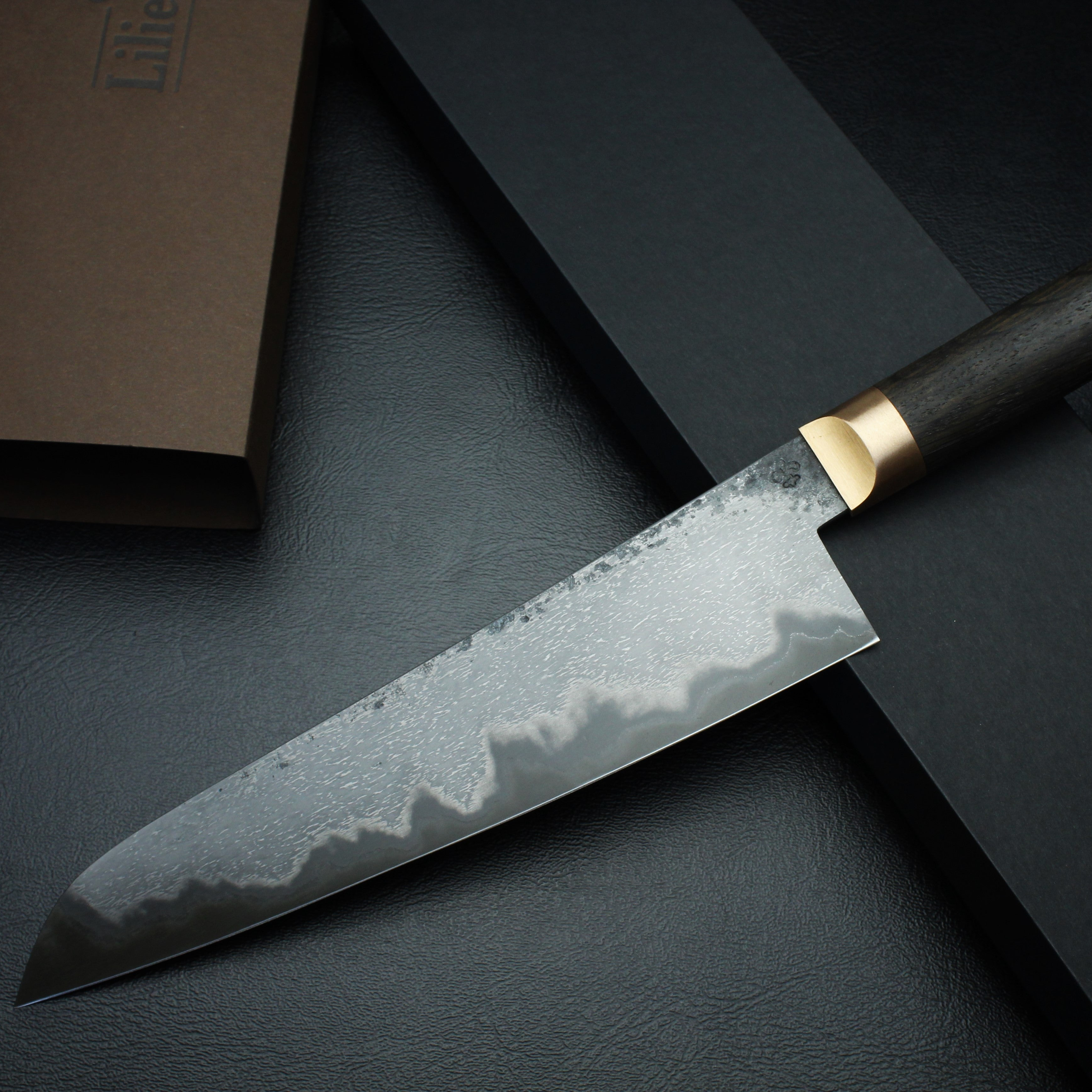 Knife Gyuto Mooreiche - Lilienstahl
