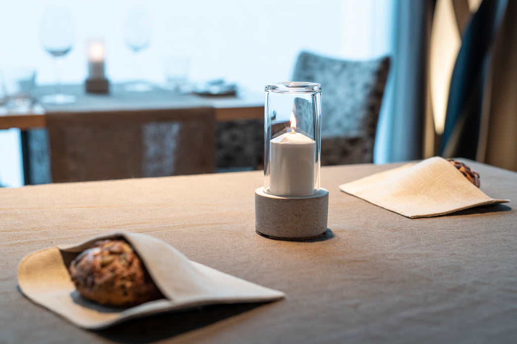 Oil Lamp Concrete - Candola