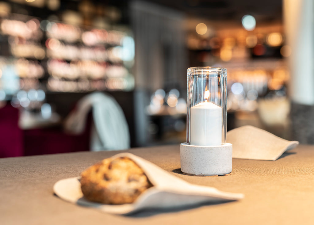 Oil Lamp Concrete - Candola