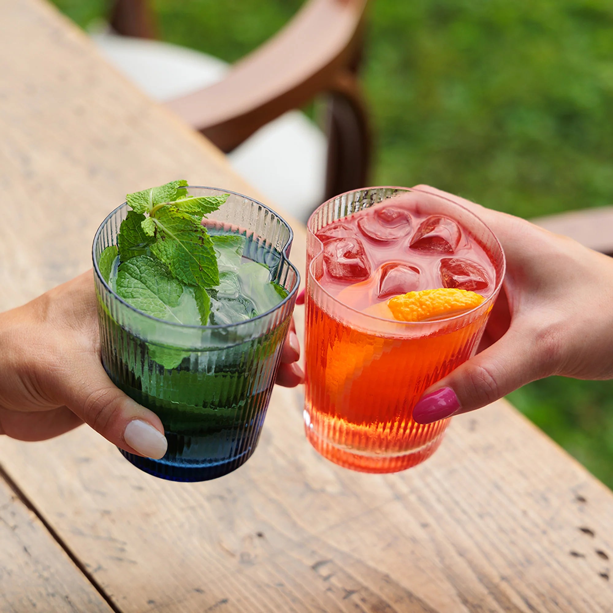 Tumbler clear Handy - Zafferano