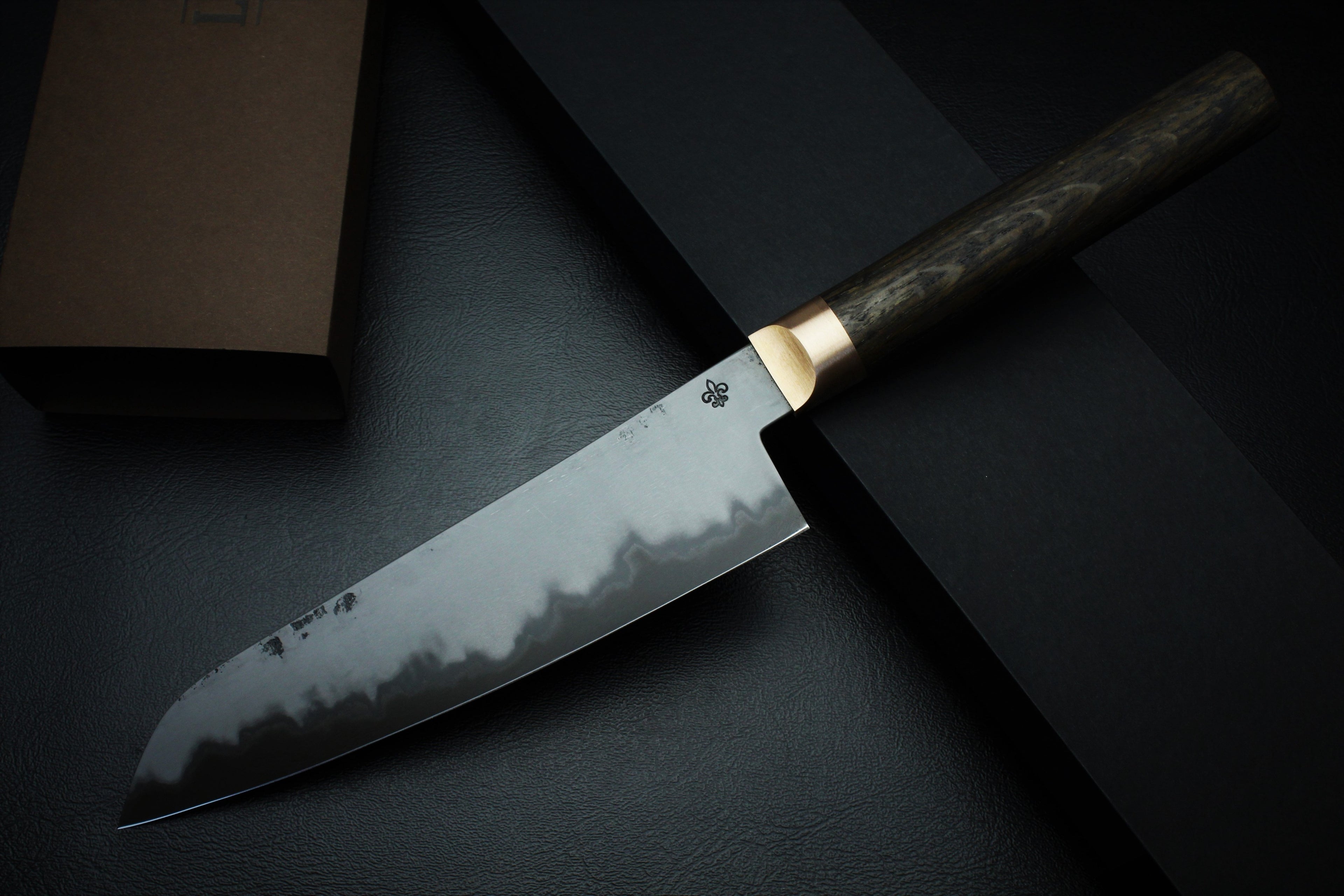 Knife Gyuto Mooreiche - Lilienstahl