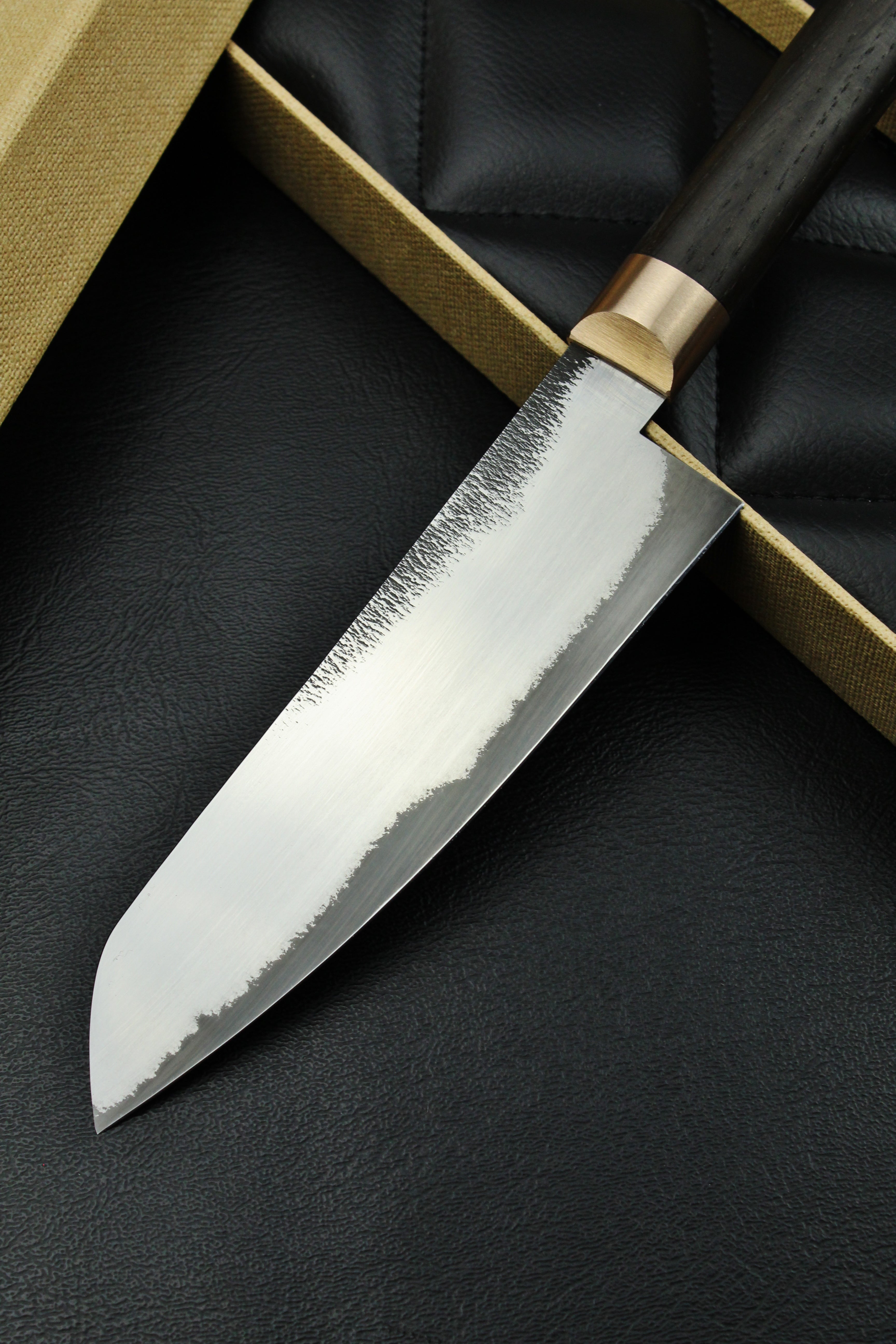 Knife M- Santoku Mooreiche - Lilienstahl