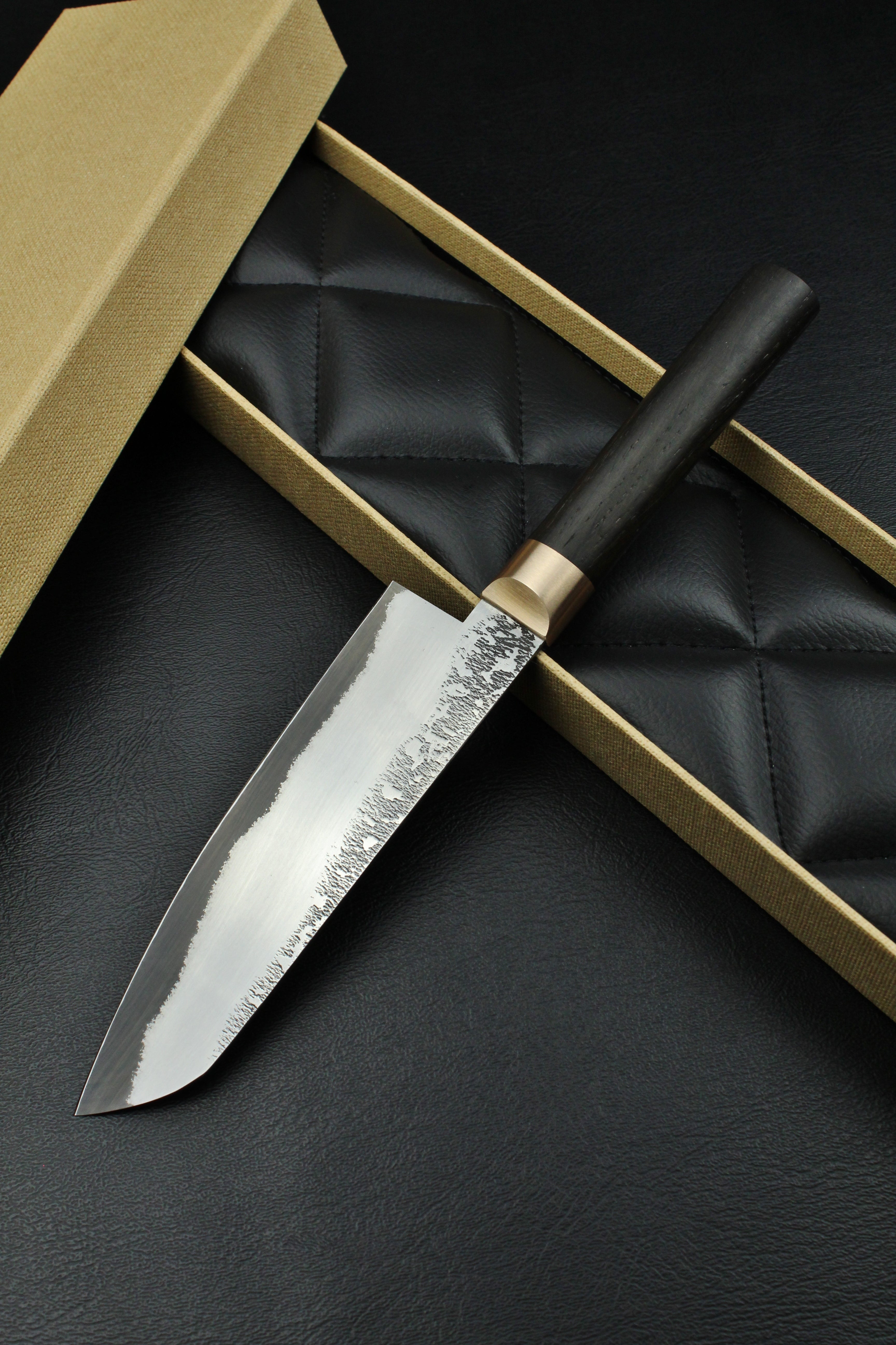 Knife M- Santoku Mooreiche - Lilienstahl