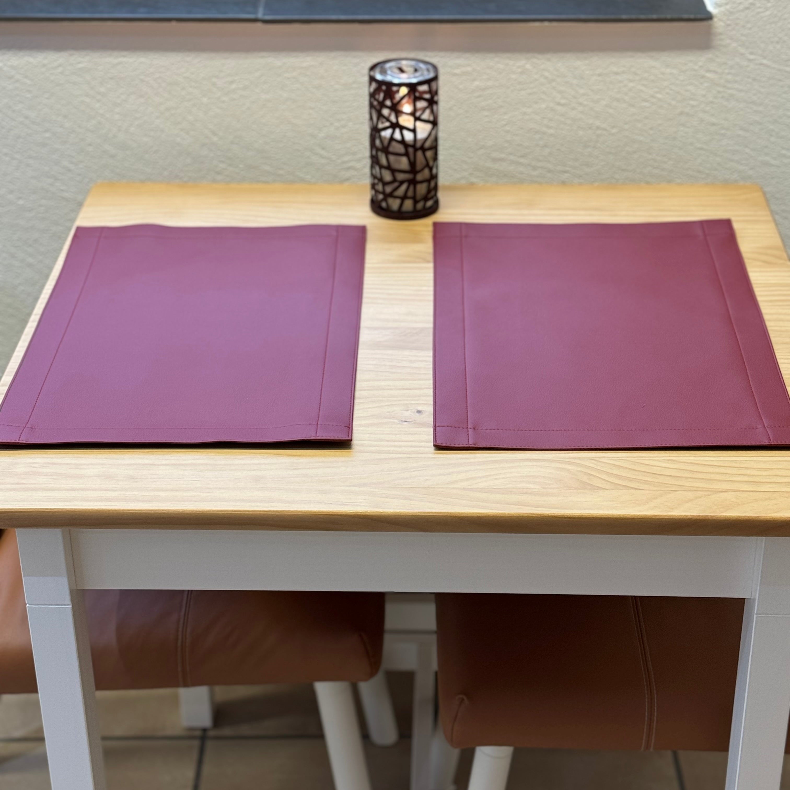 Table Placemat - Tapez 1 Bordeaux