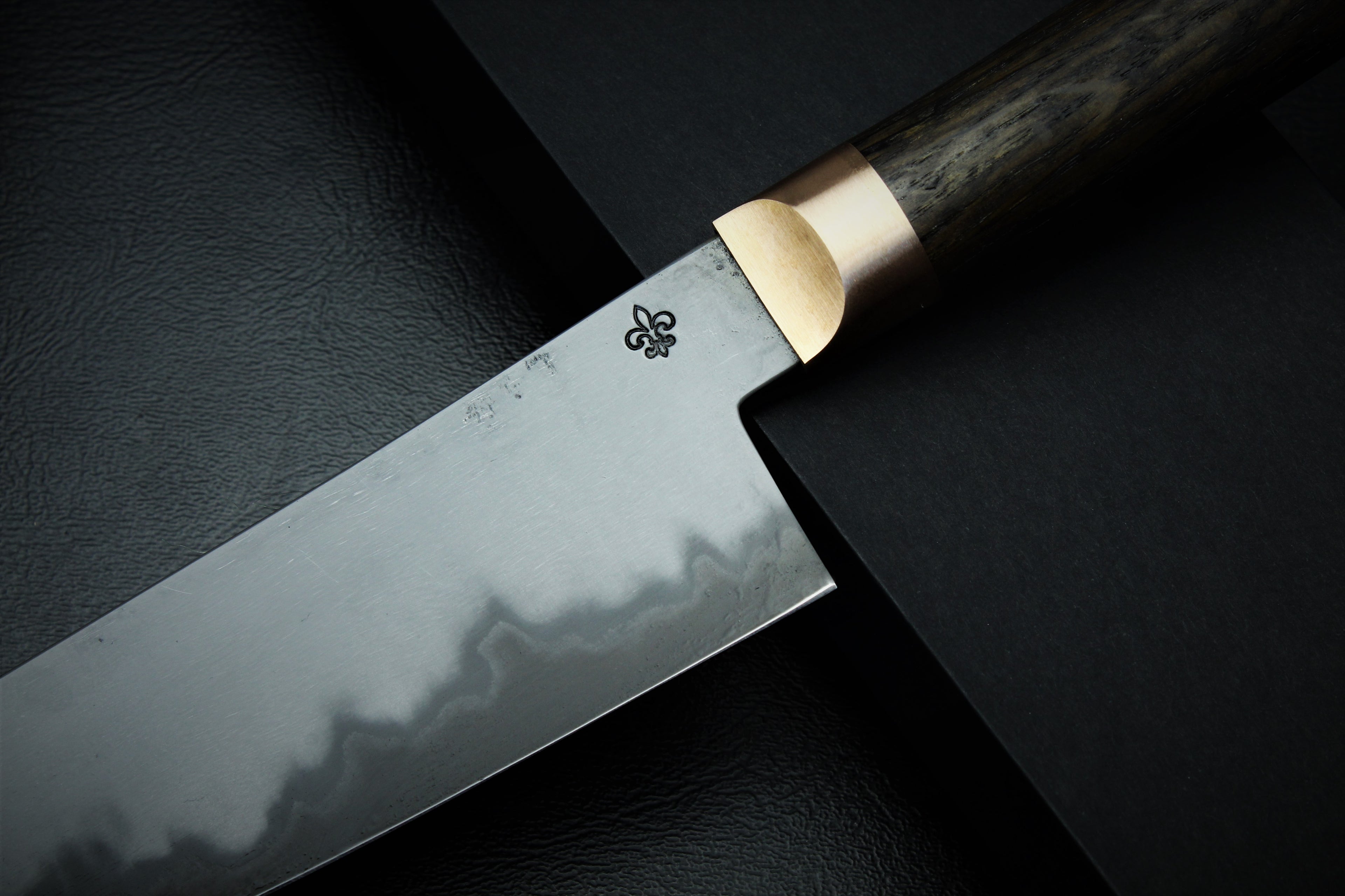 Knife Santoku Mooreiche - Lilienstahl