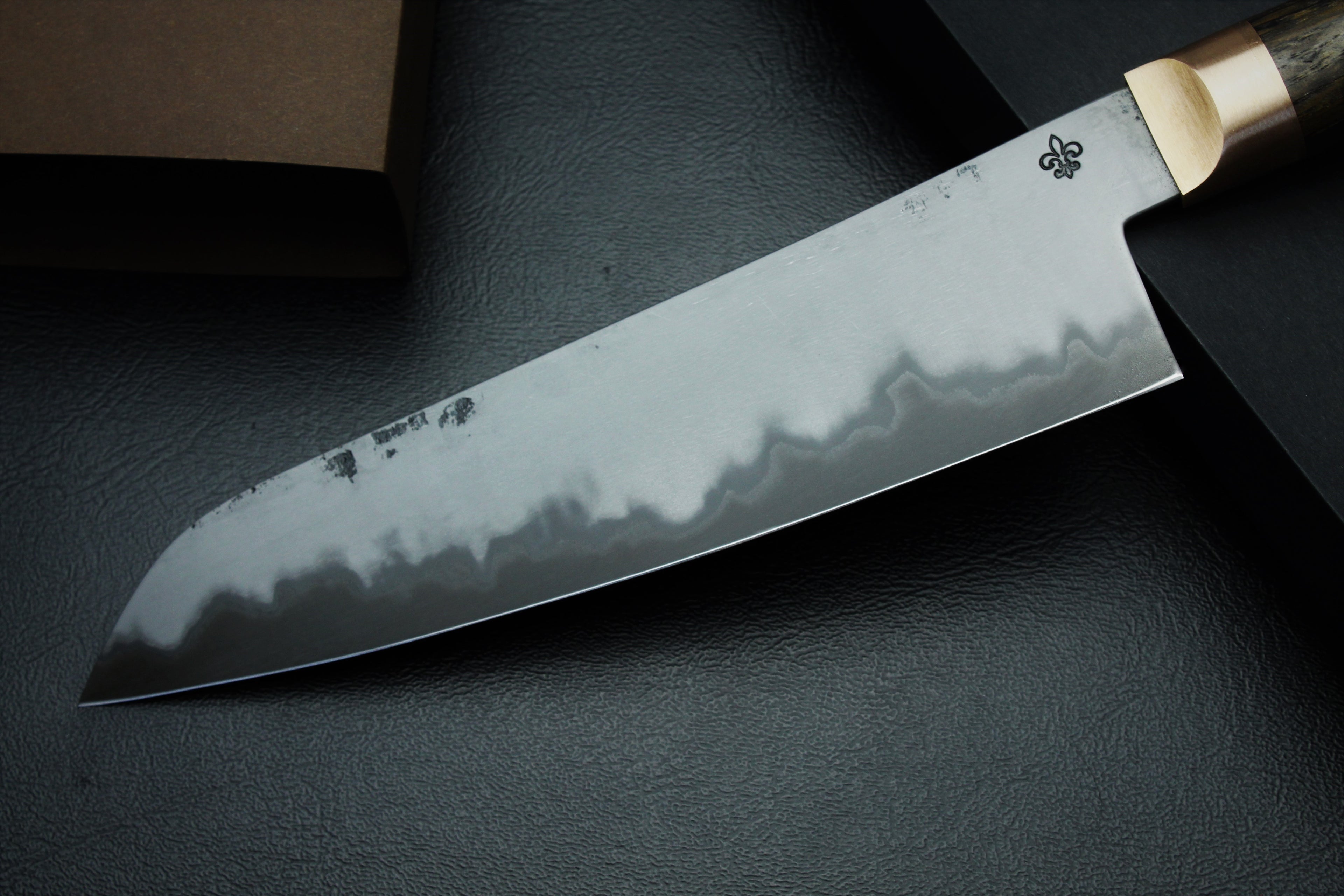 Knife Santoku Mooreiche - Lilienstahl