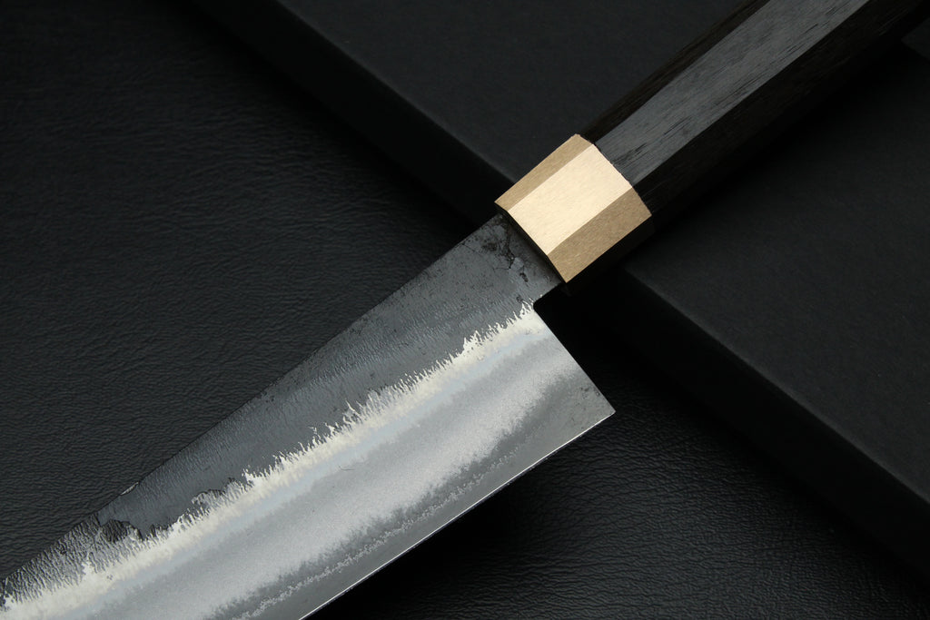 Knife Santoku Mooreiche Oktagonal - Lilienstahl