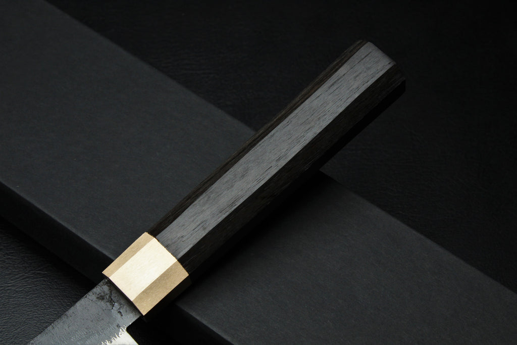 Knife Santoku Mooreiche Oktagonal - Lilienstahl