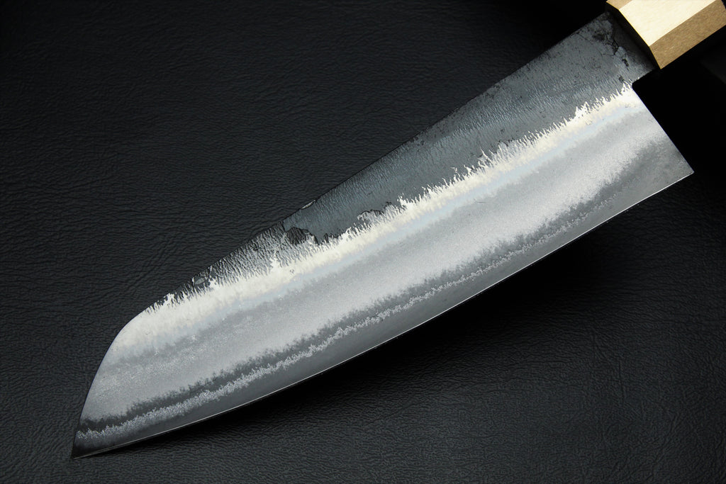 Knife Santoku Mooreiche Oktagonal - Lilienstahl