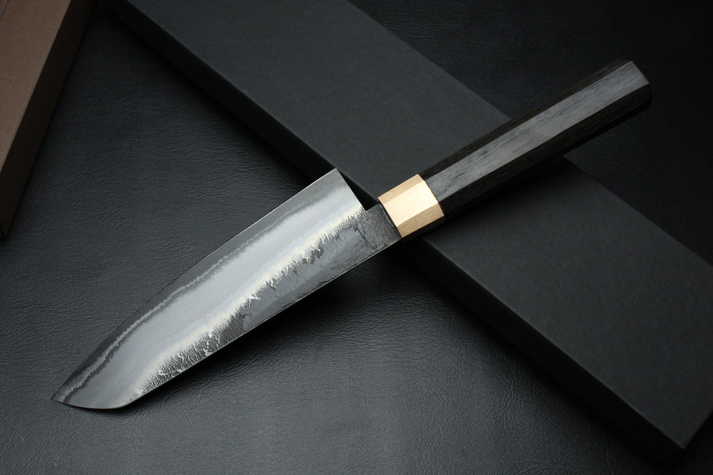 Knife Santoku Mooreiche Oktagonal - Lilienstahl