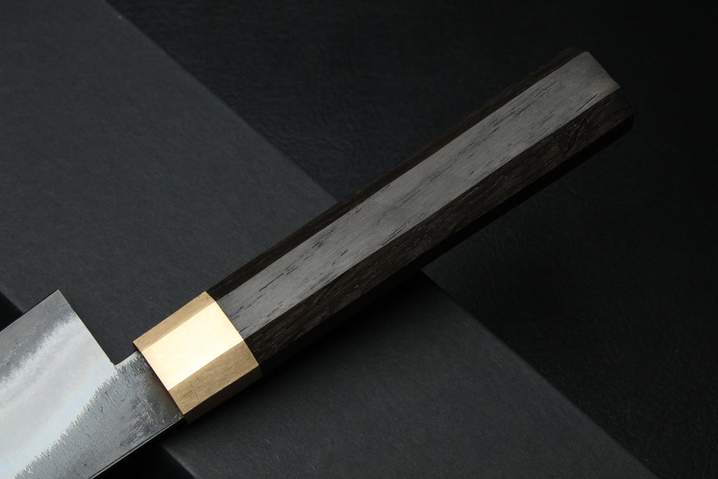 Knife Gyuto Mooreiche Oktagonal - Lilienstahl