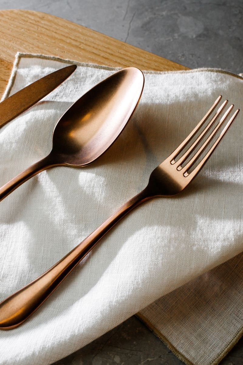 Cutlery set Destello Copper - Verlo