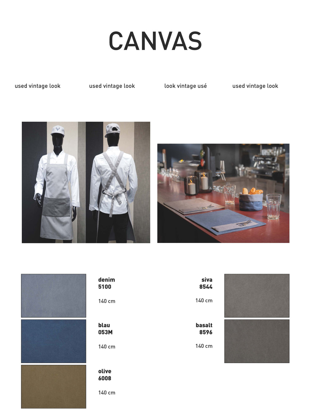 Table Placemat - Canvas Olive