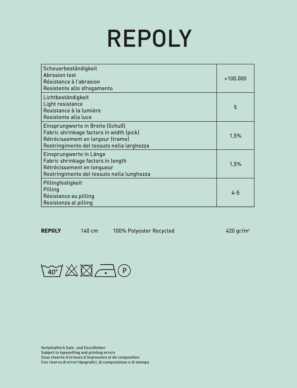 Table Placemat - Reploy Sand