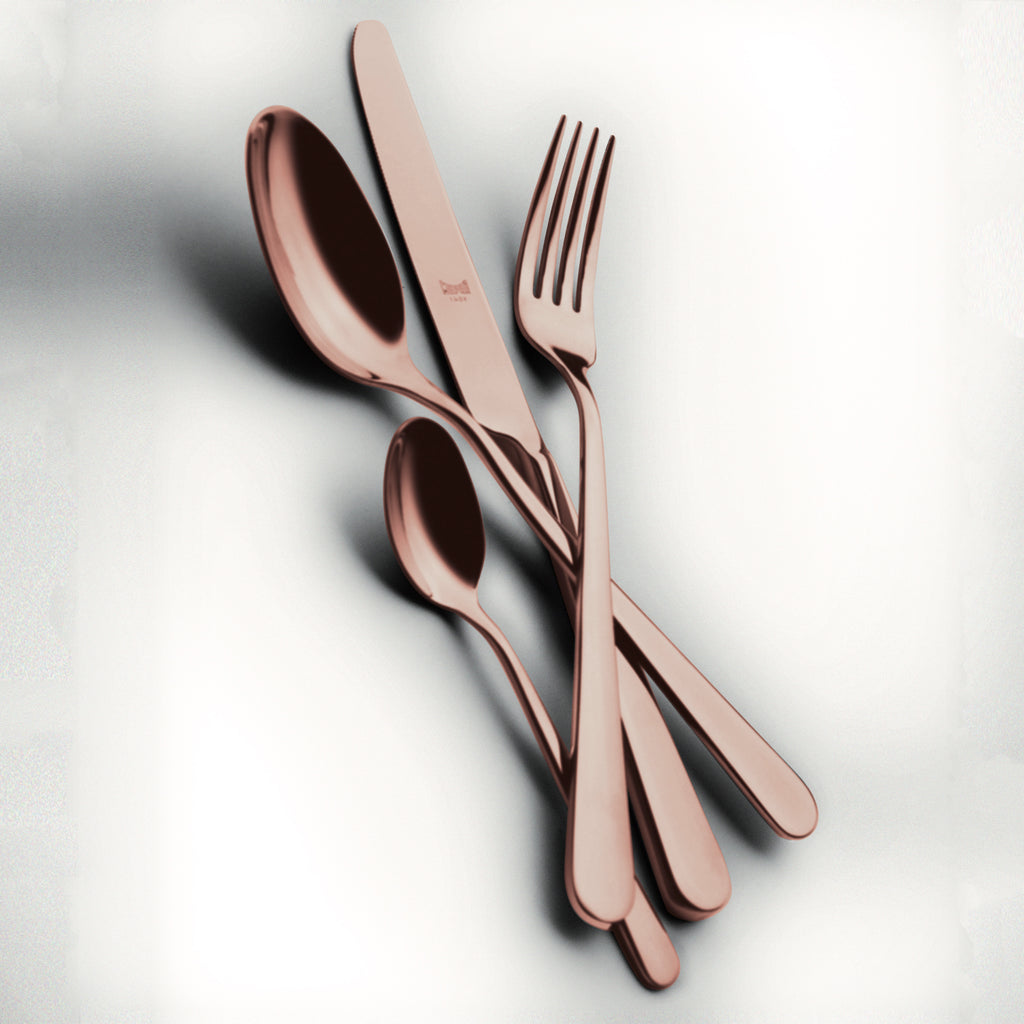 Ménagère 24 pièces Stoccolma Pvd Bronze Ice - Mepra