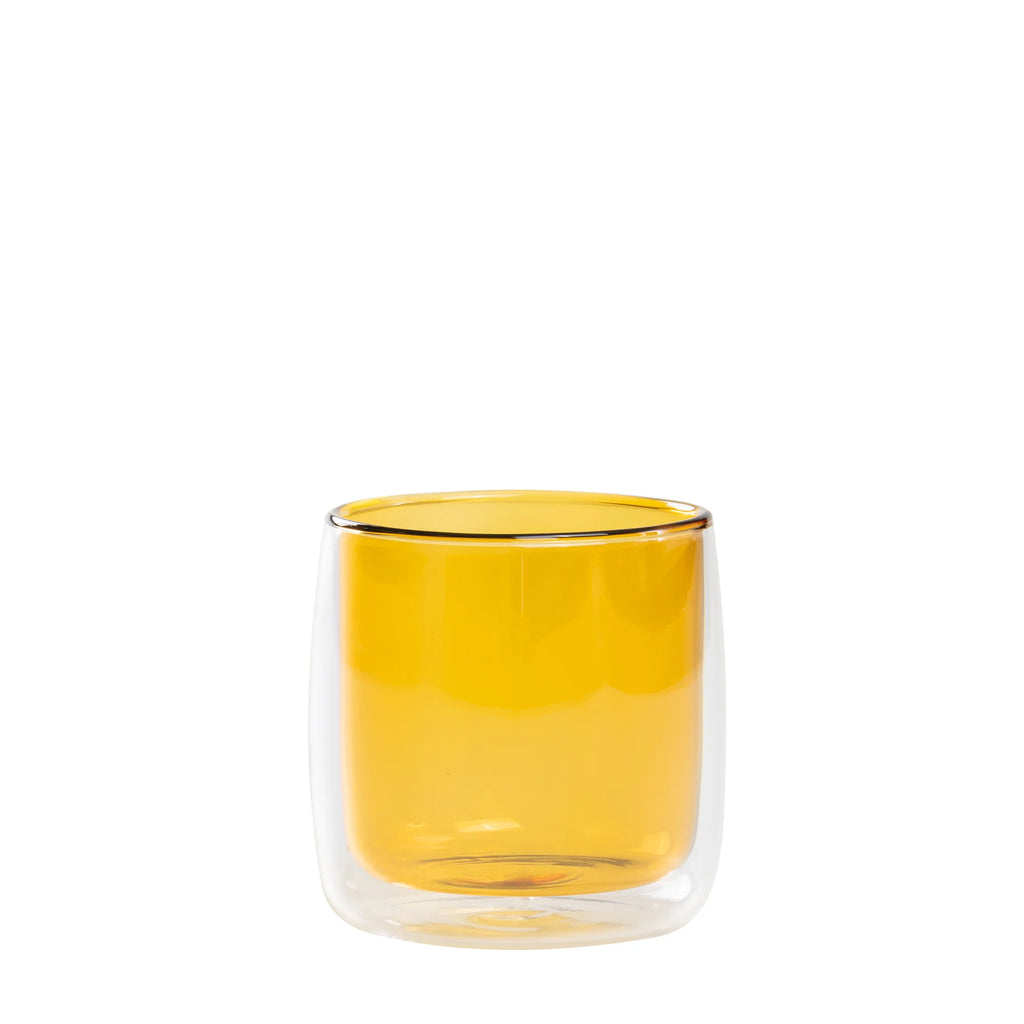 Tumbler yellow No Bilia Double-Glazed - Zafferano