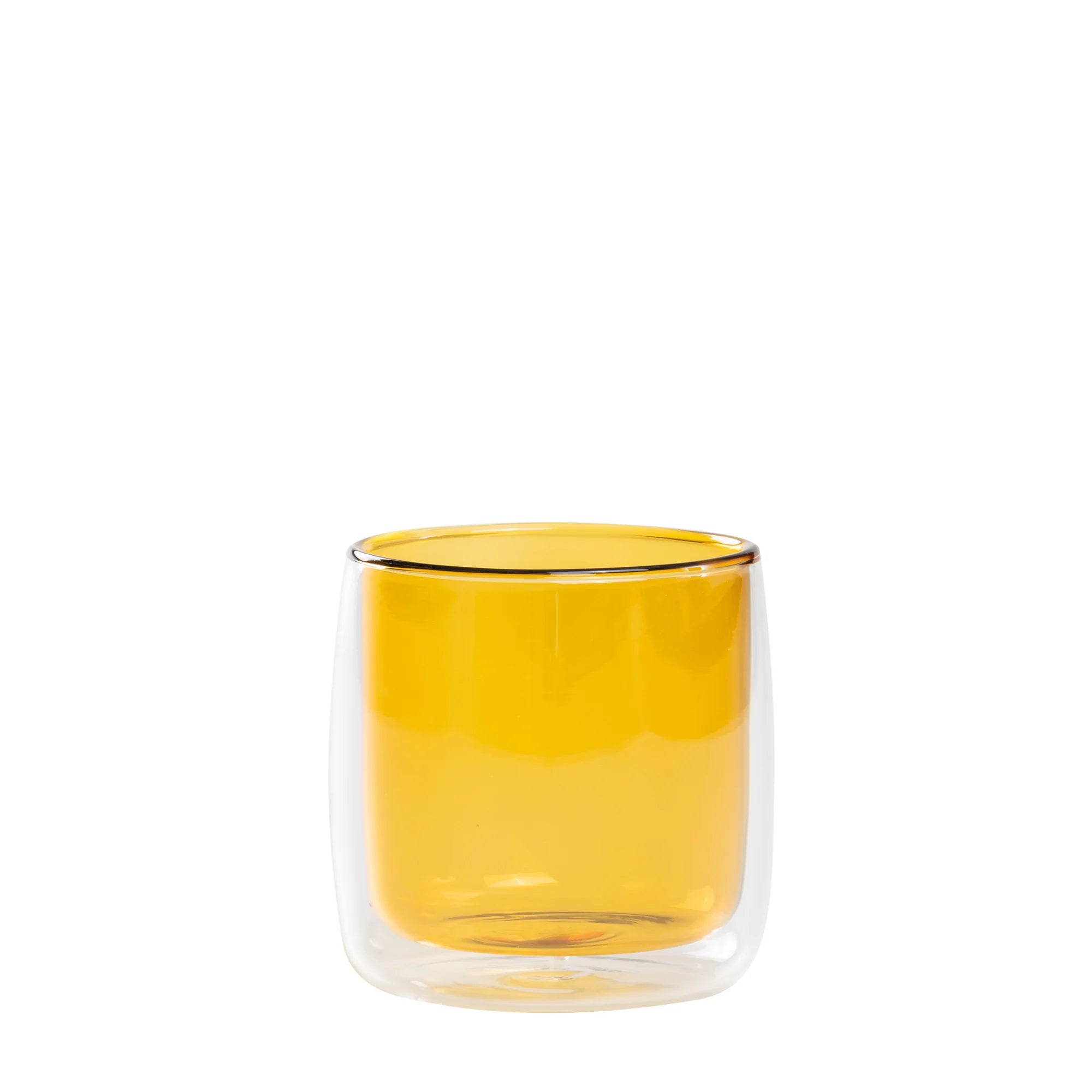 Tumbler yellow No Bilia Double-Glazed - Zafferano