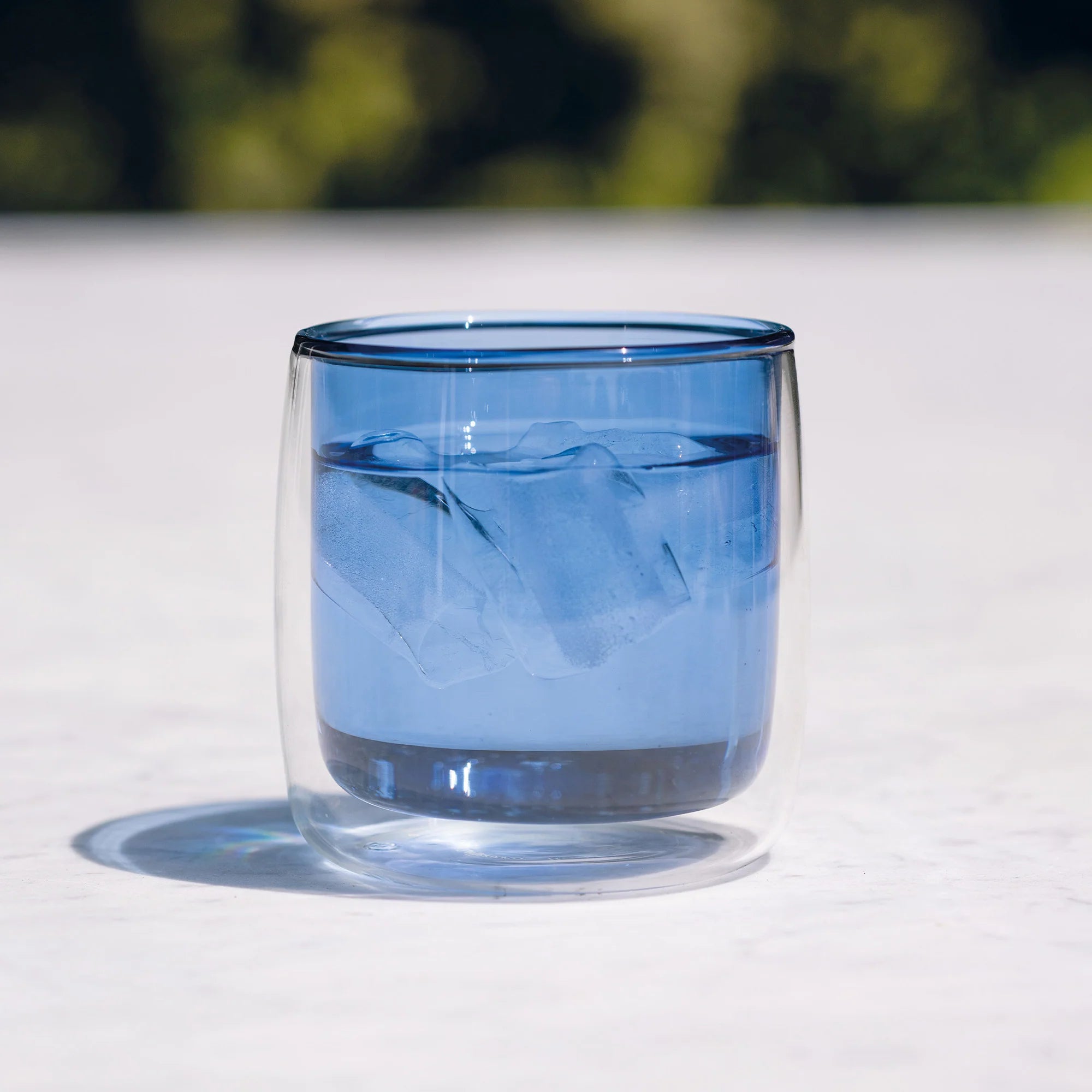 Doppelglas Tumbler blau No Bilia - Zafferano