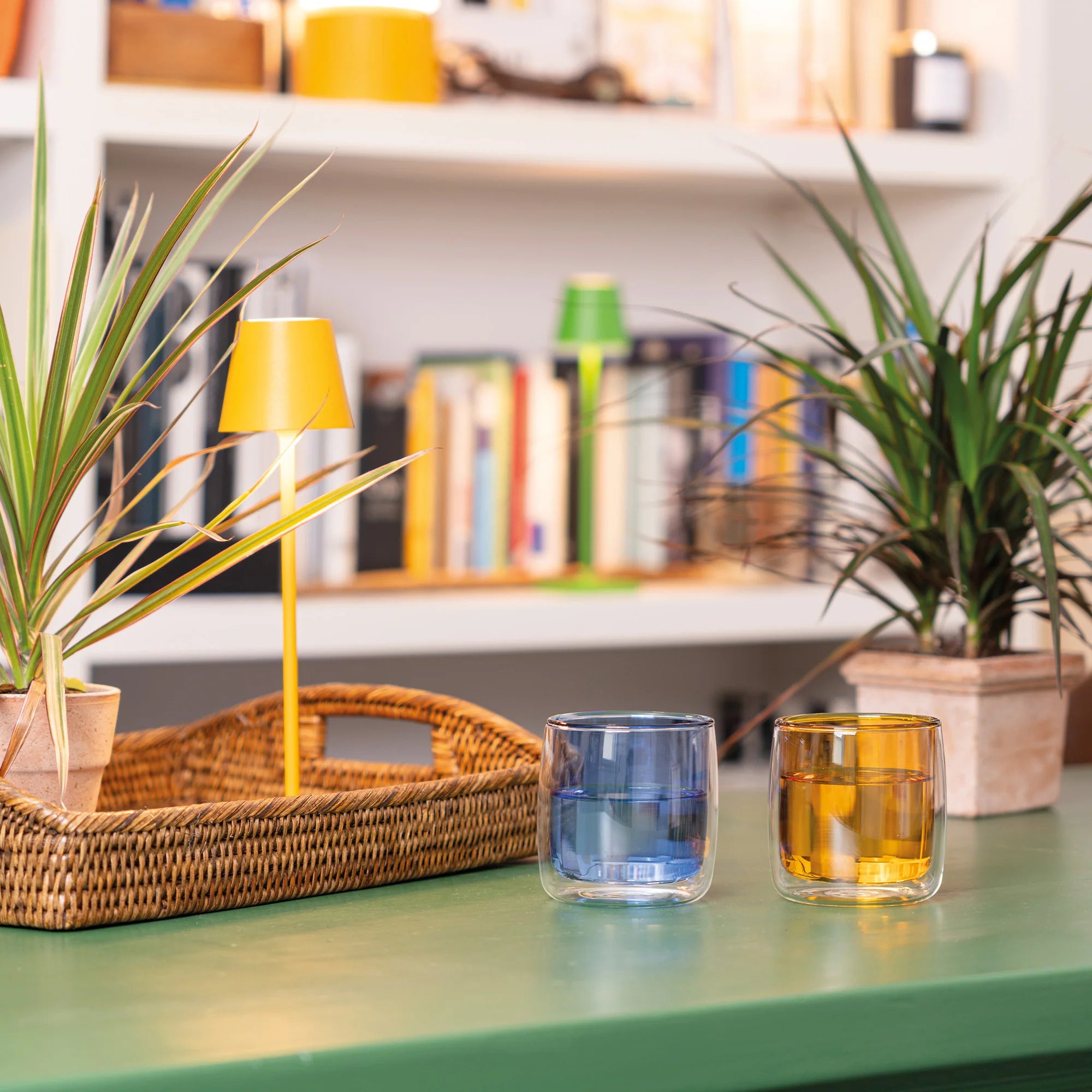 Tumbler green No Bilia Double-Glazed - Zafferano