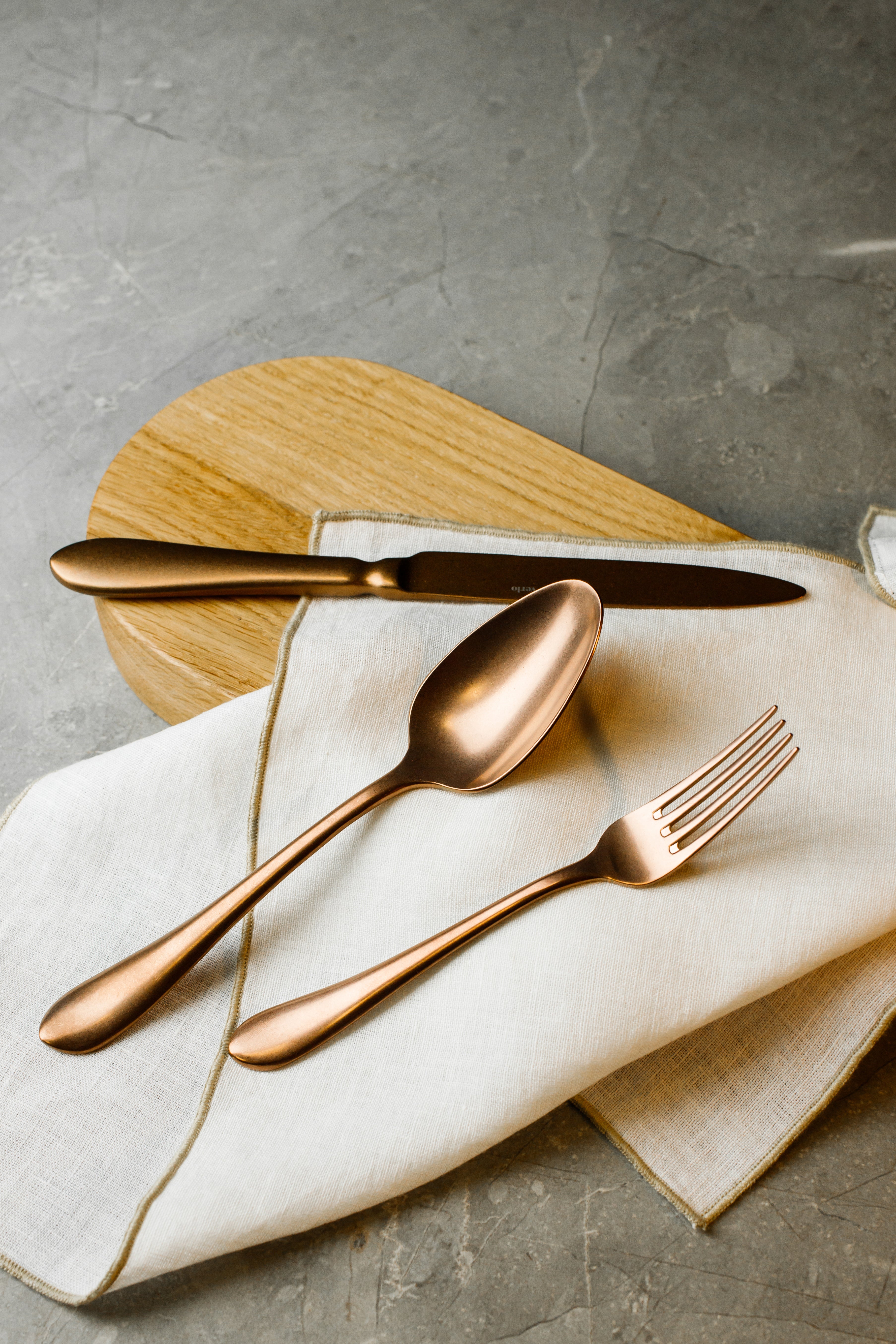 Cutlery set Destello Copper - Verlo