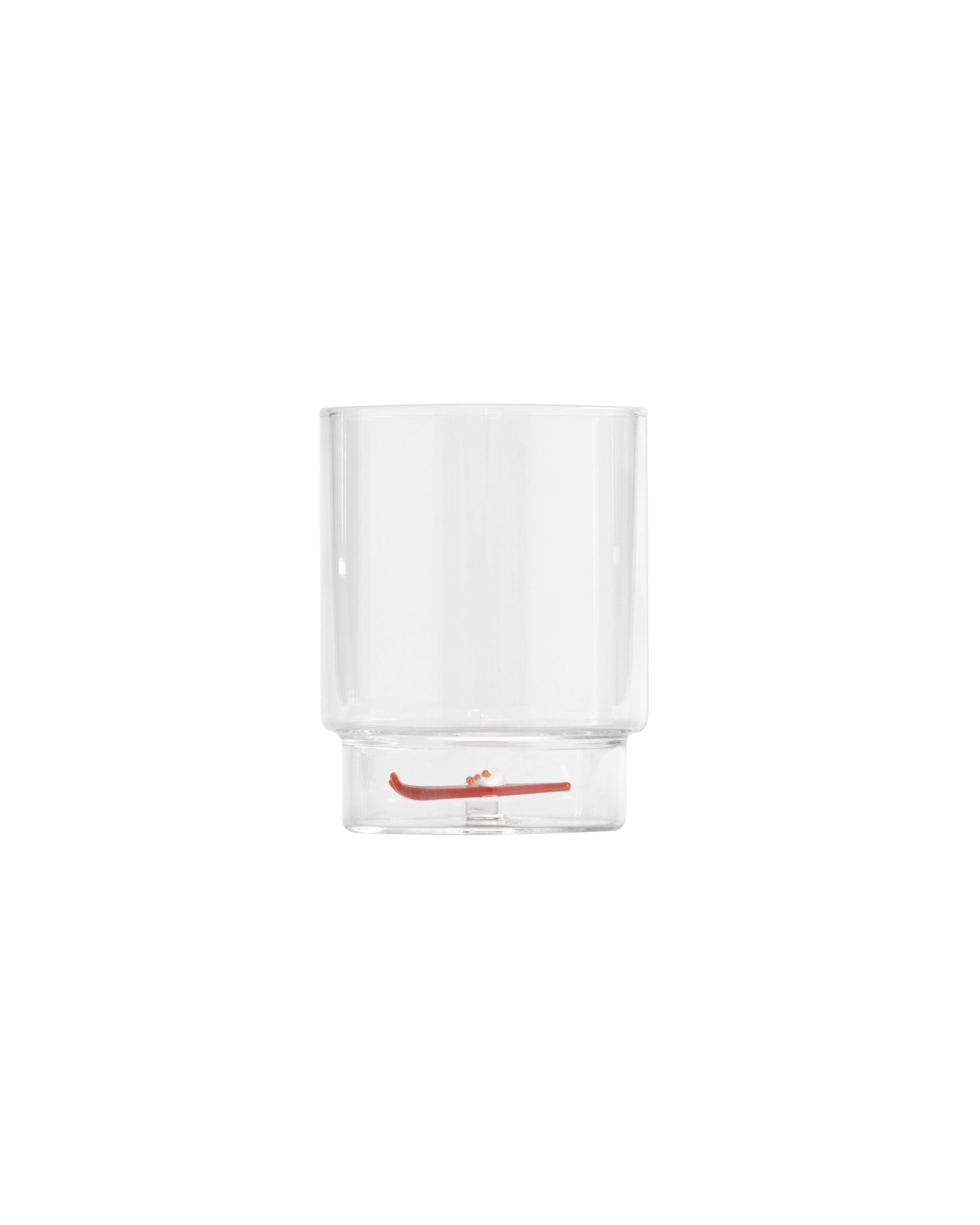 Tumbler red skis Winter Games - Zafferano