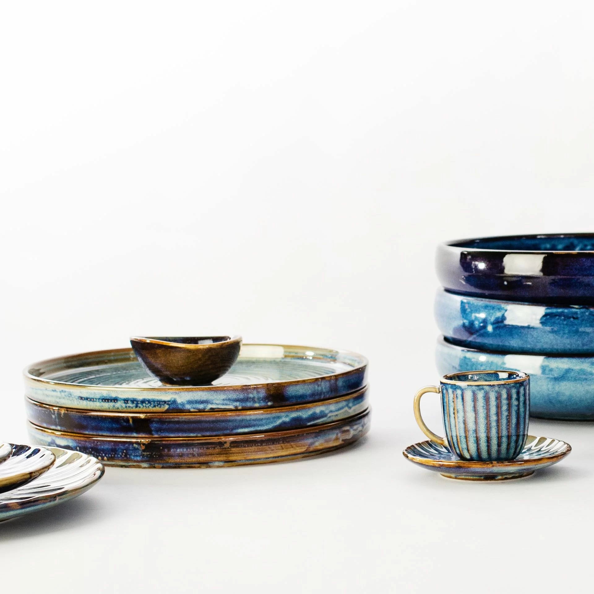 Flat plate 18cm Deep Blue - Verlo