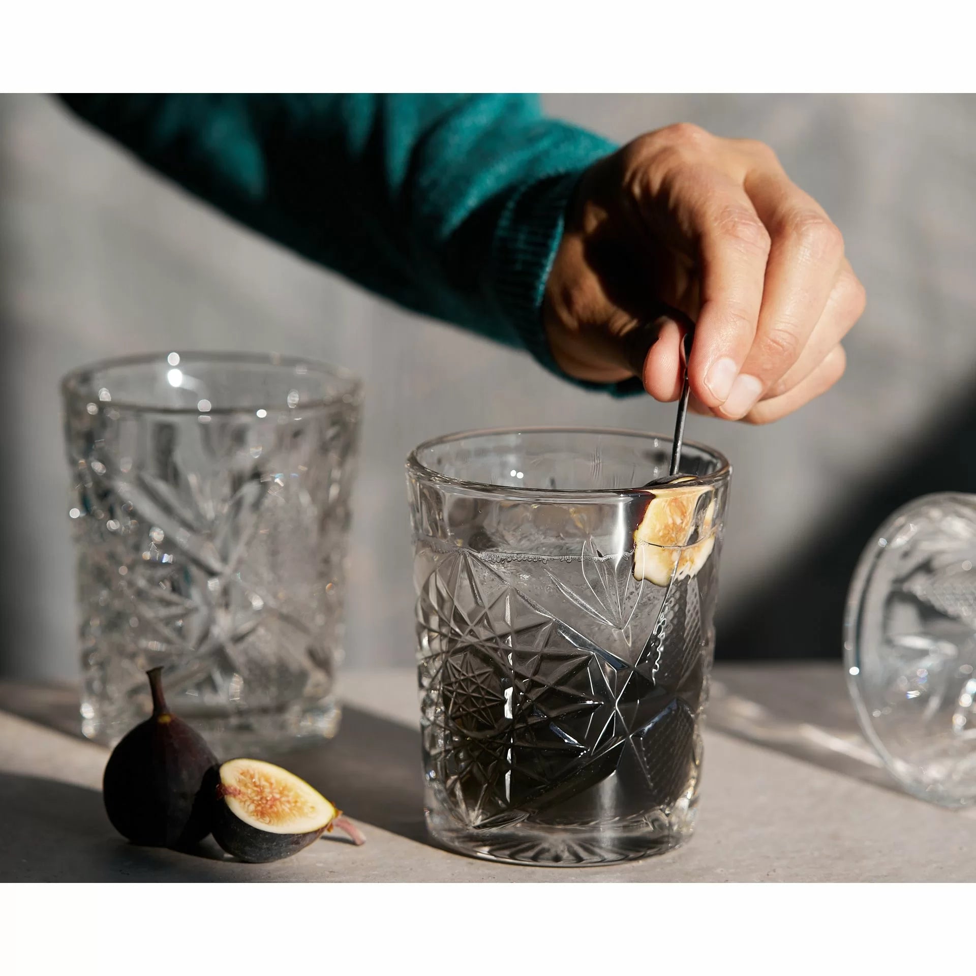 Tumbler 355 ml Grau Icon-Linie