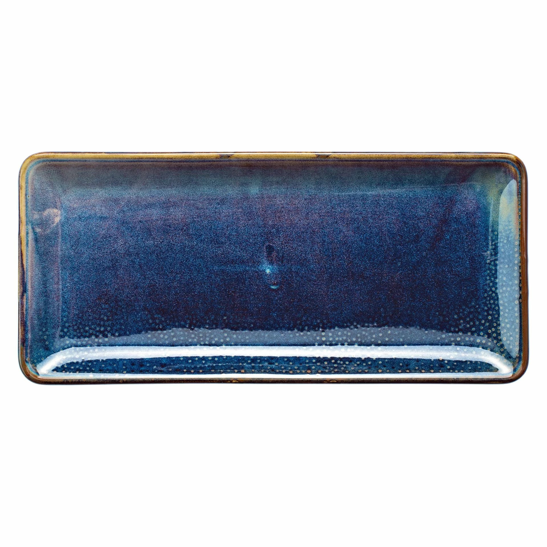 Plat rectangulaire 30,5x14 cm Deep Blue - Verlo