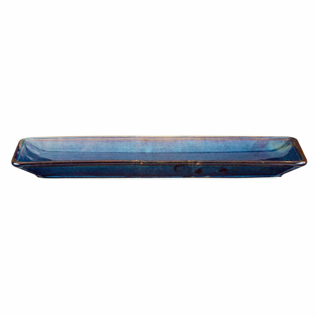 Plat rectangulaire 30,5x14 cm Deep Blue - Verlo