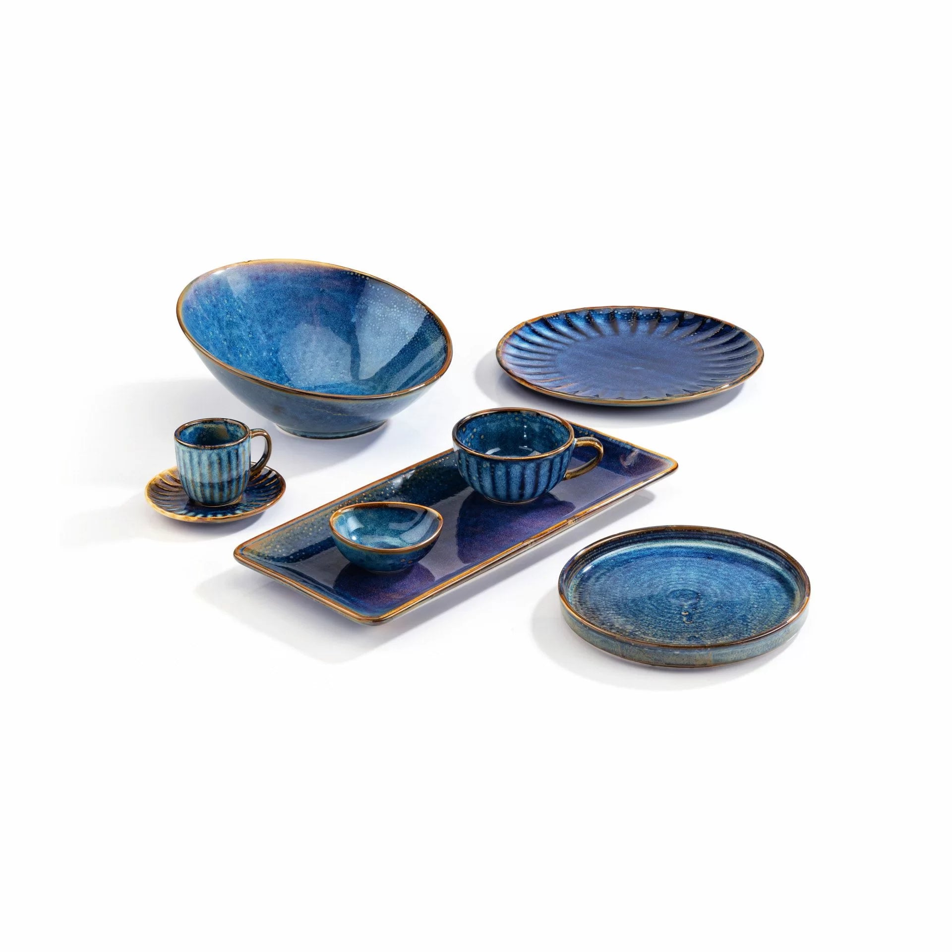 Flat plate 18cm Deep Blue - Verlo