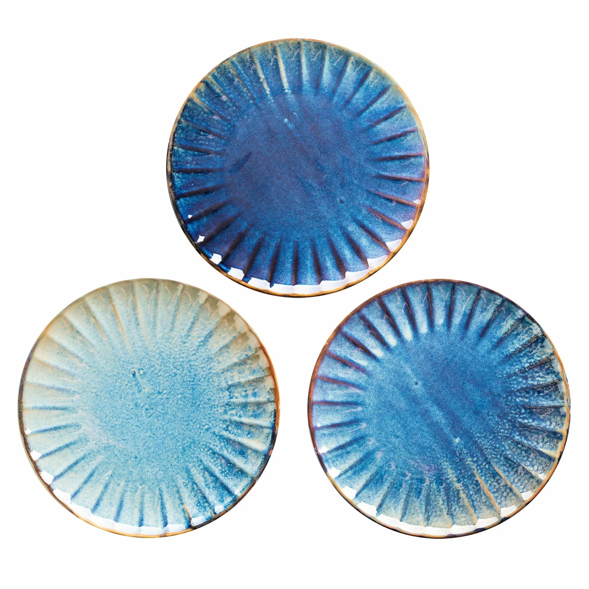 Assiette plate 26cm ligne Deep Blue - Verlo