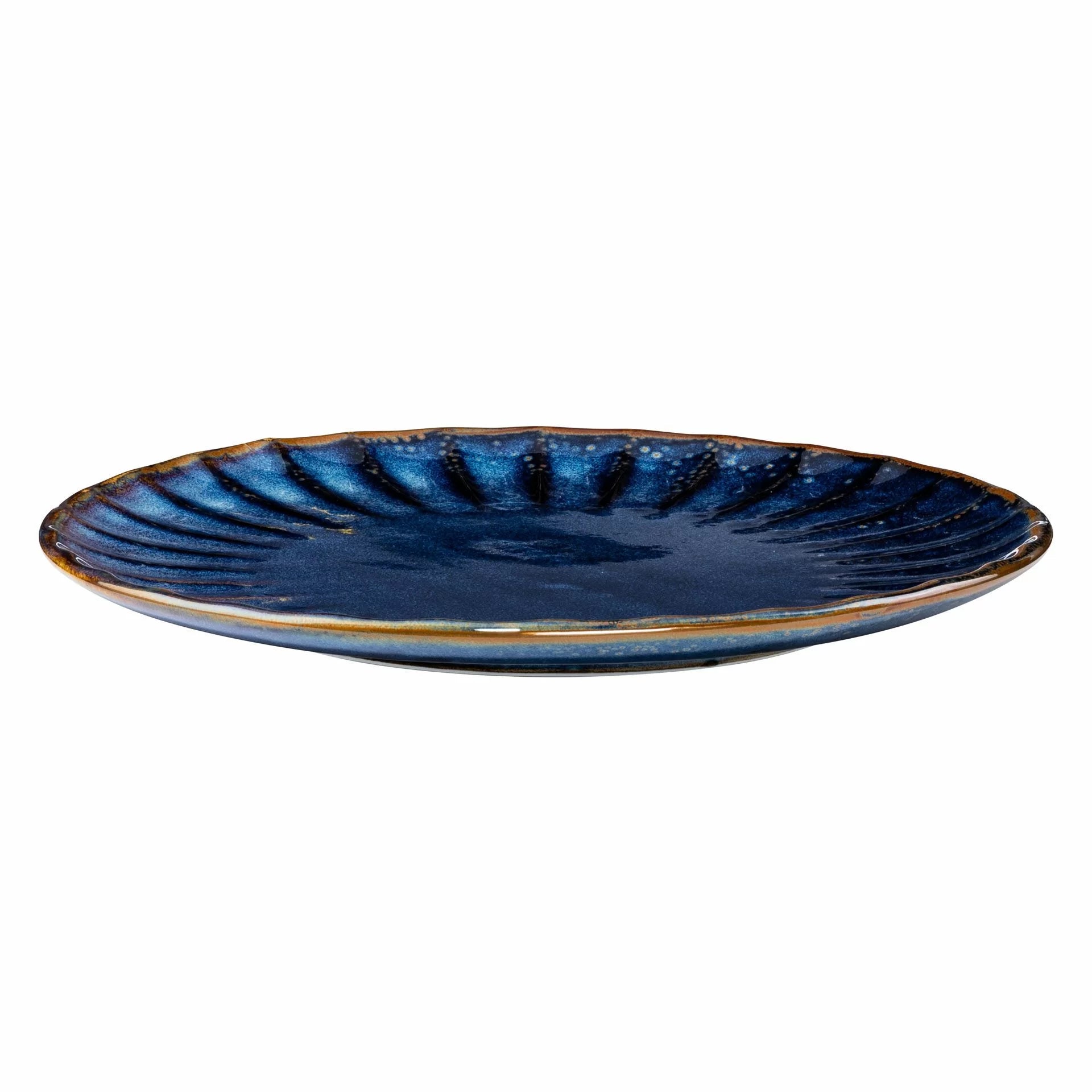 Assiette plate 26cm ligne Deep Blue - Verlo