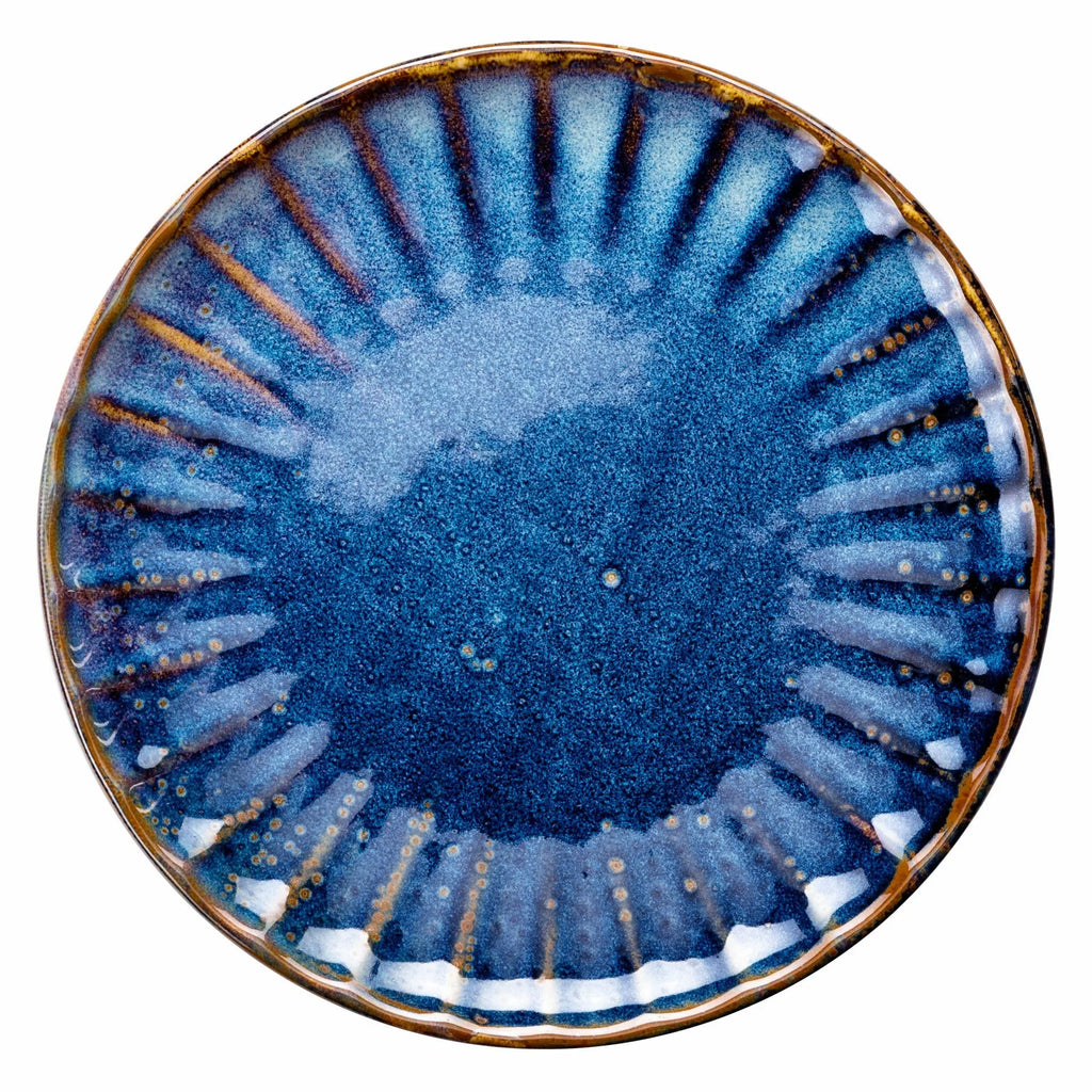 Assiette plate 20,5cm Deep Blue Line - Verlo