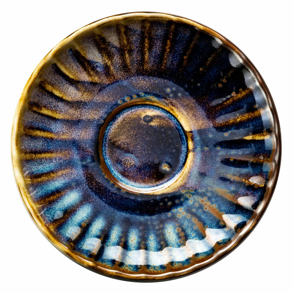 Soucoupe pour tasse à expresso Deep Blue Line - Verlo