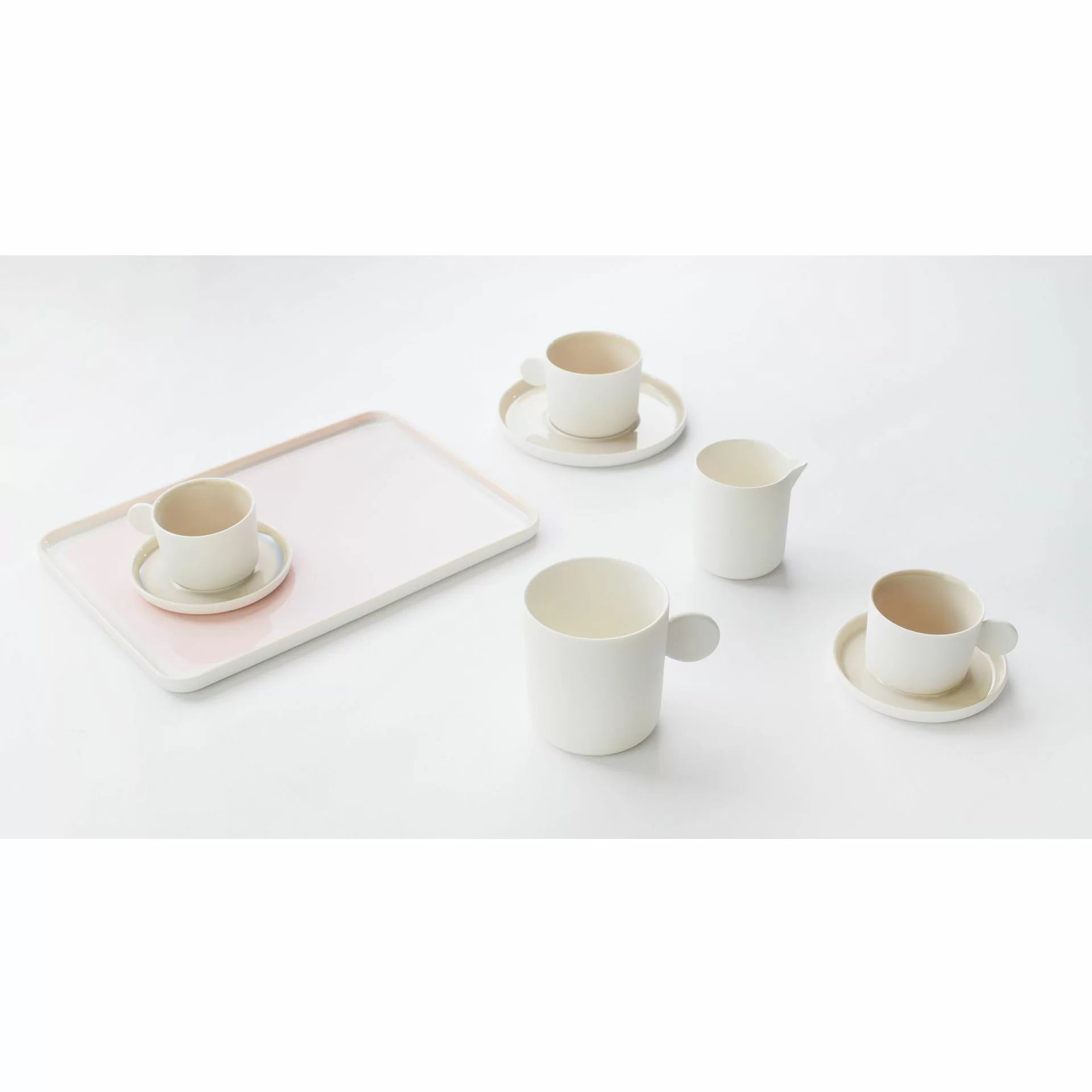 Saucer for espresso cup beige Eter - Verlo