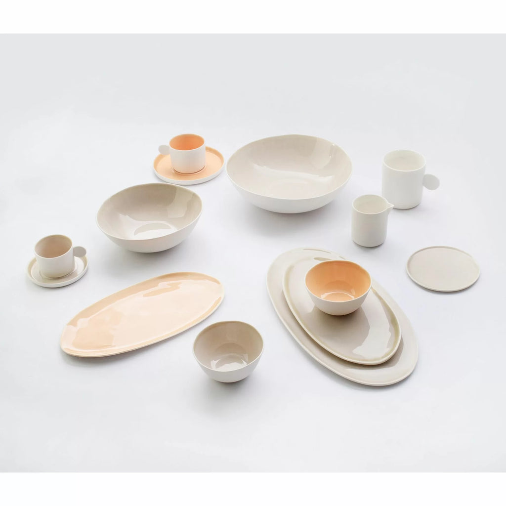 Saucer for espresso cup salmon Eter - Verlo