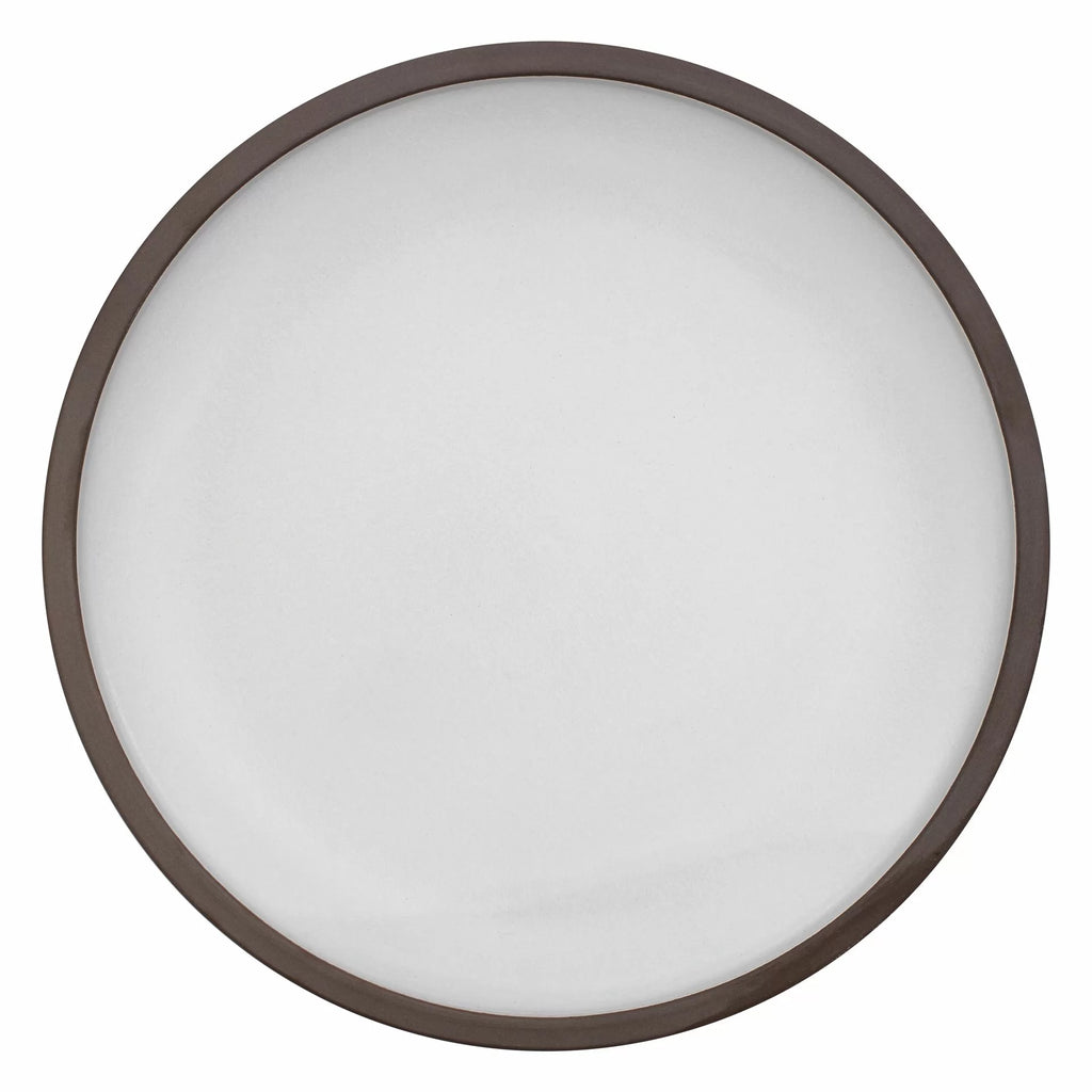 Flat plate 29cm white Choco - Verlo