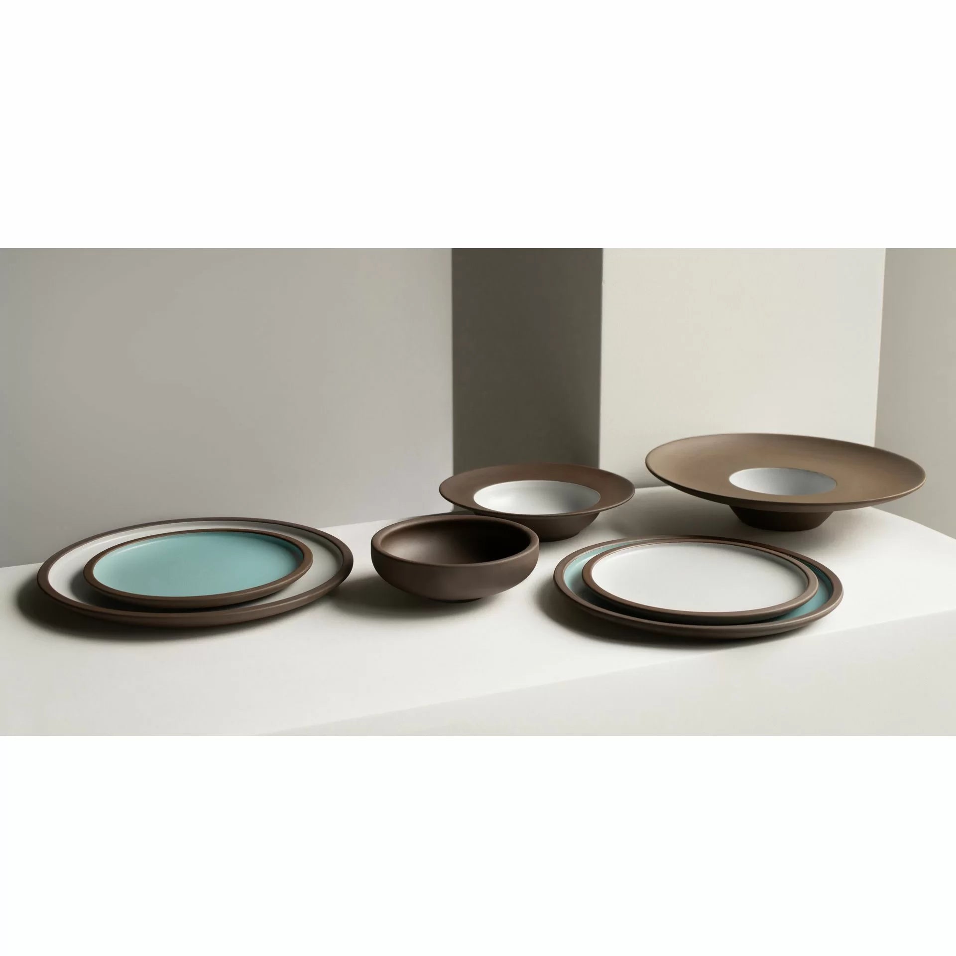 Flat plate 29cm white Choco - Verlo