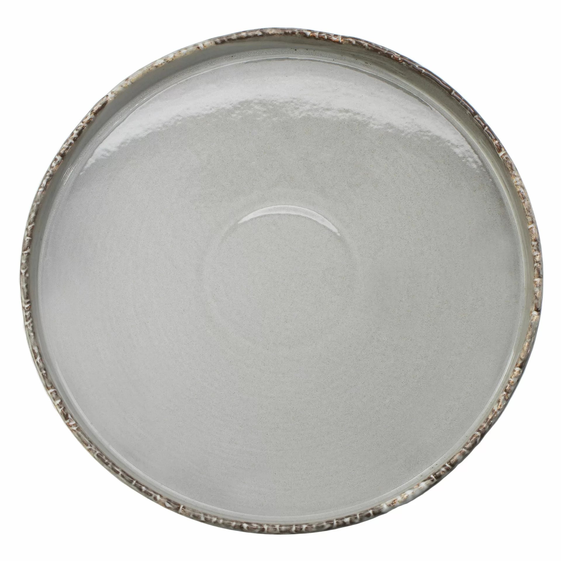 Round flat plate 28cm Samto gray - Verlo