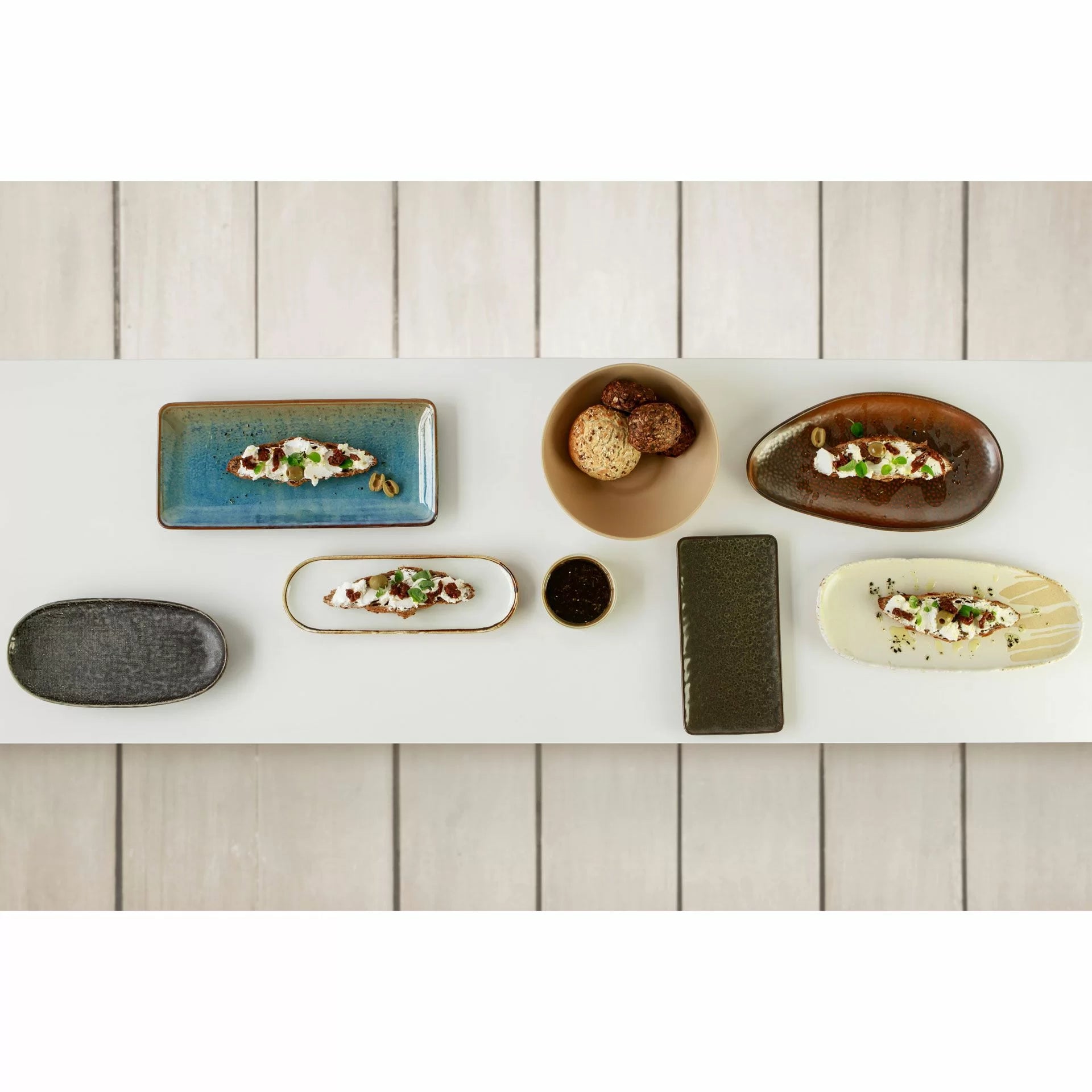 Oval platter 28cm Len - Verlo