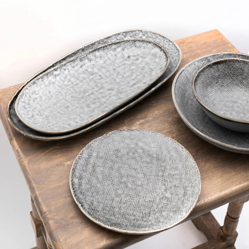 Oval platter 28cm Len - Verlo