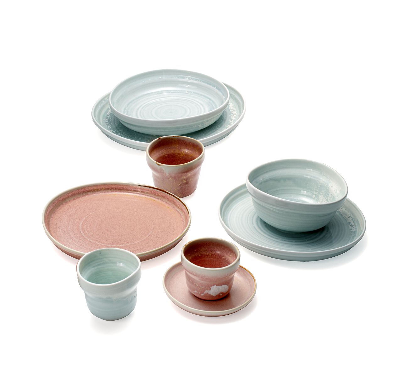 Kaffeetasse 210ml rosa Rustic Reborn - Verlo